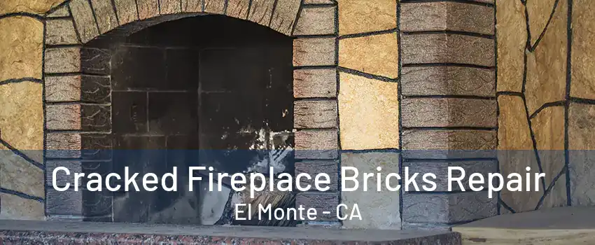 Cracked Fireplace Bricks Repair El Monte - CA