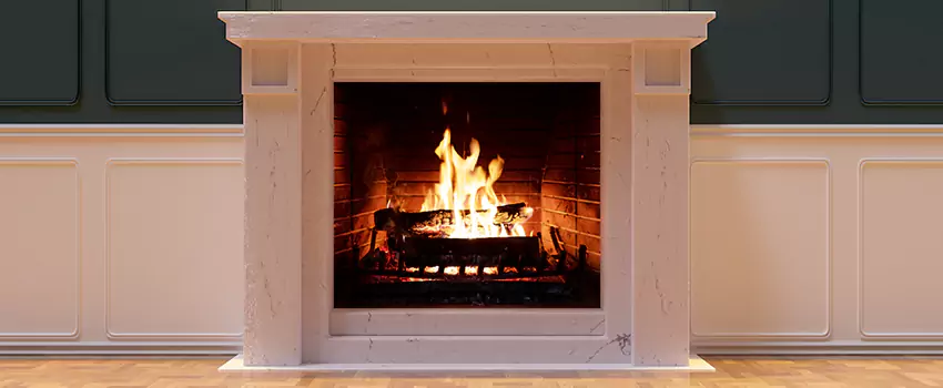 Decorative Electric Fireplace Installation in El Monte, California