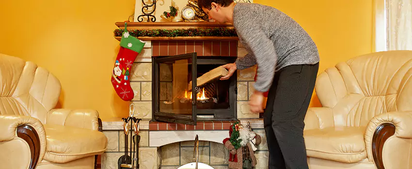 Gas to Wood-Burning Fireplace Conversion Services in El Monte, California