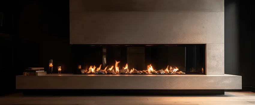 Gas Fireplace Ember Bed Design Services in El Monte, California