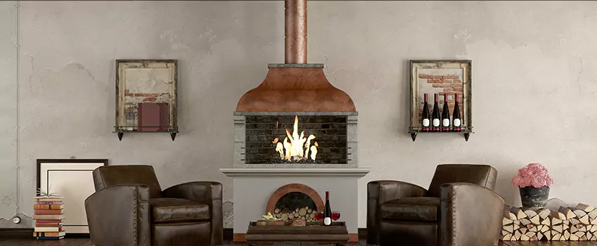 Thelin Hearth Products Providence Pellet Insert Fireplace Installation in El Monte, CA