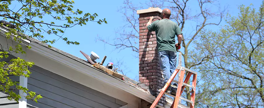 Vinyl and PVC Chimney Flashing Installation in El Monte, CA